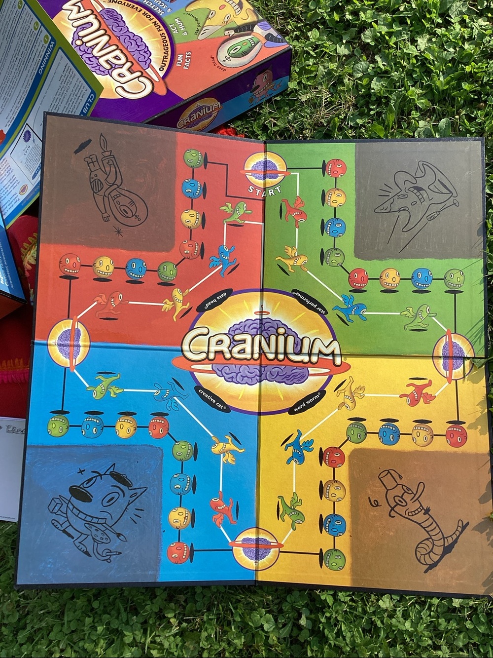 ❣️ Cranium OUTRAGEOUS BOARD GAME   PRISTINE